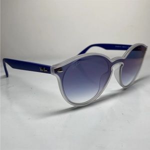 Ray ban Blaze blue round sunglasses